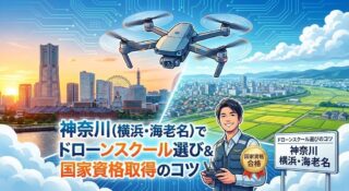神奈川県の横浜や海老名でドローンスクールを選び国家資格を取るコツ