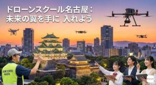 ドローンスクール名古屋の選び方！国家資格と費用・助成金を徹底解説